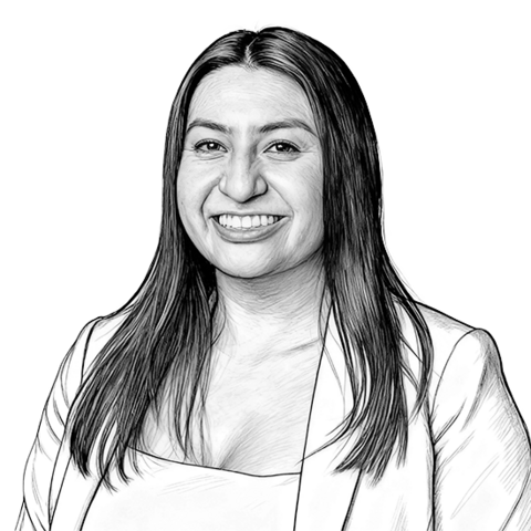 Sketch of Clarisa Caballero Ignacio