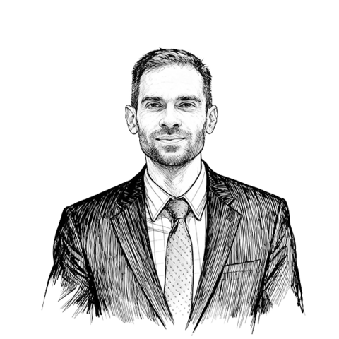 Sketch of Dane R Skinner