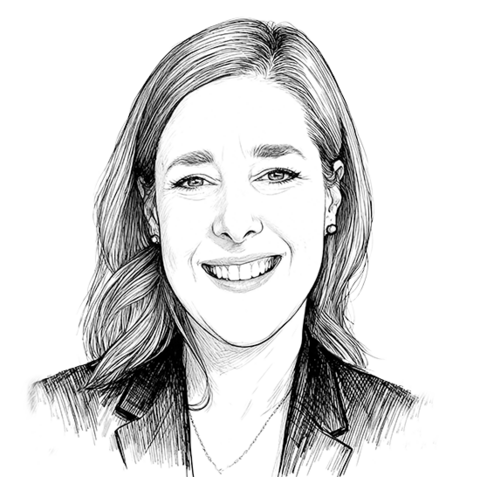 Sketch of Jessica DuPont