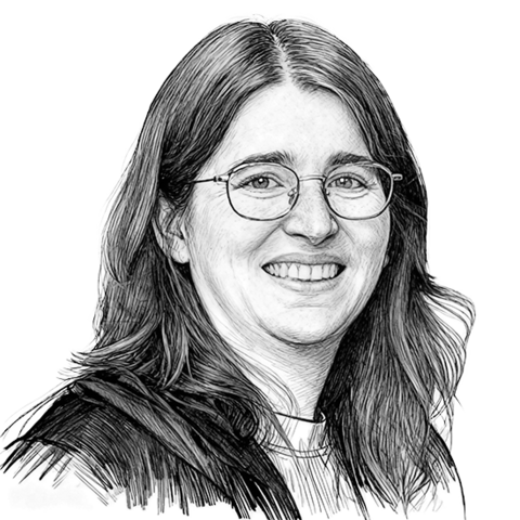 Sketch of Katie Bewley