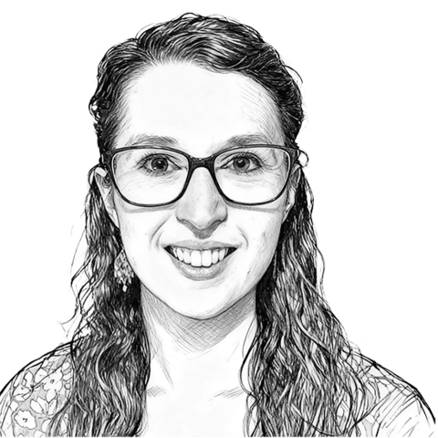 Sketch of Olivia Davis