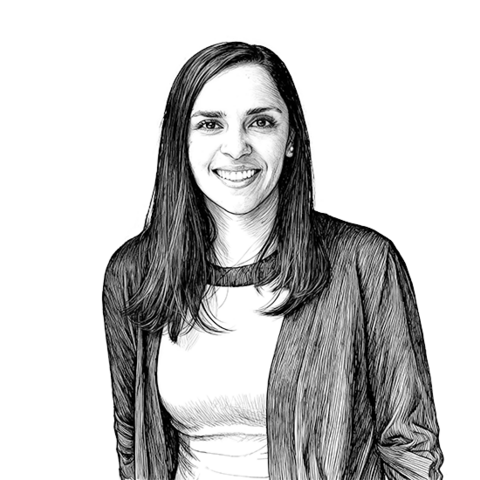 Sketch of Stephanie Ramos